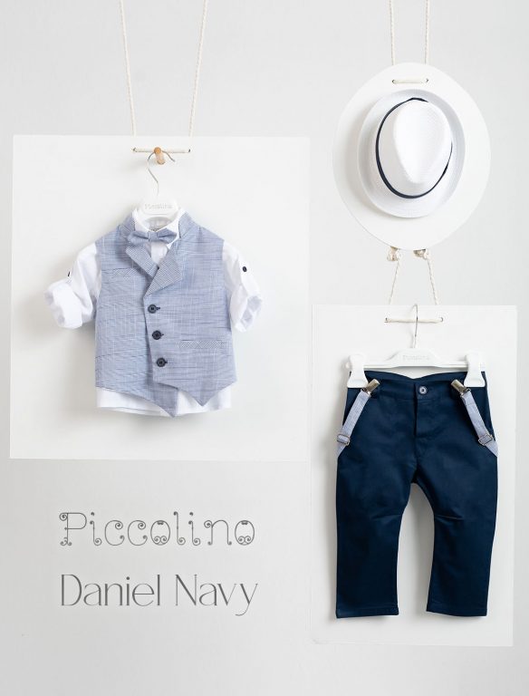 Σετ βάπτισης Piccolino DANIEL NAVY