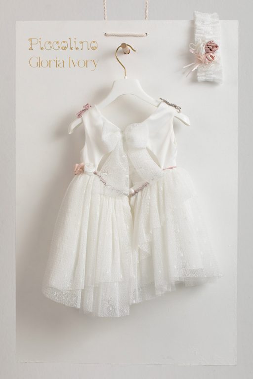 Christening dress Piccolino Gloria Ivory