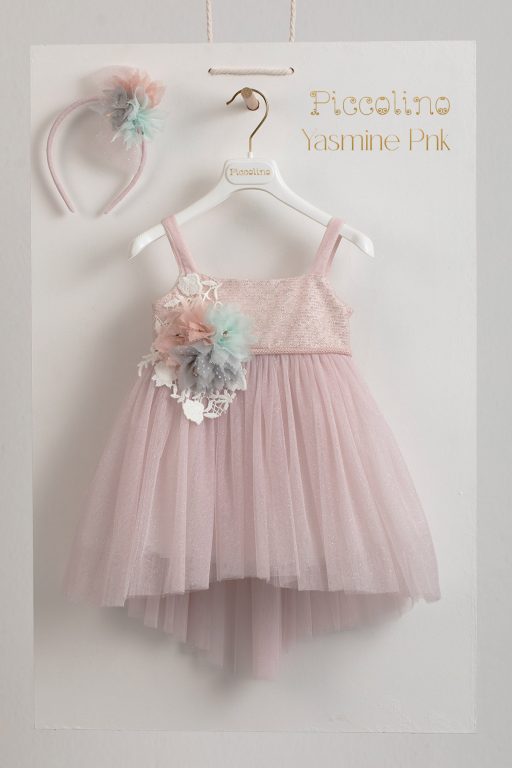Βαπτιστικό φόρεμα Piccolino Yasmine Pink