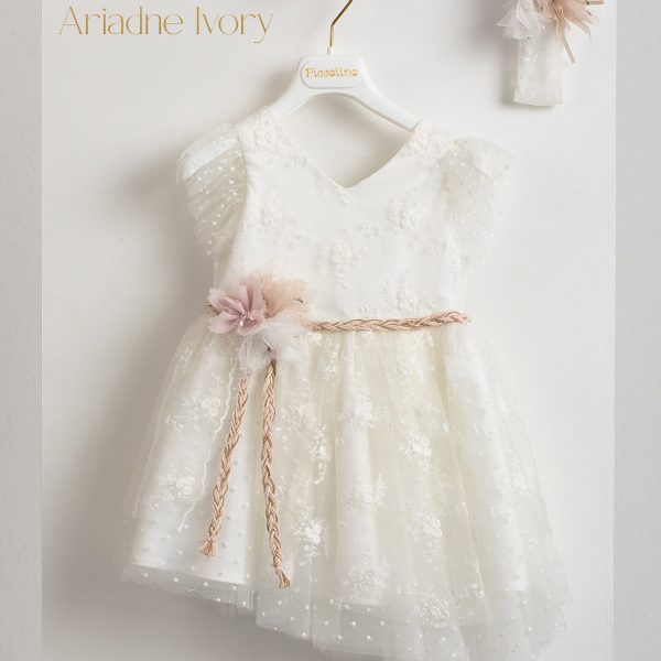 Βαπτιστικό φόρεμα Piccolino Ariadne Ivory