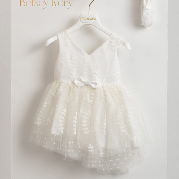 Βαπτιστικό φόρεμα Piccolino Betsey Ivory