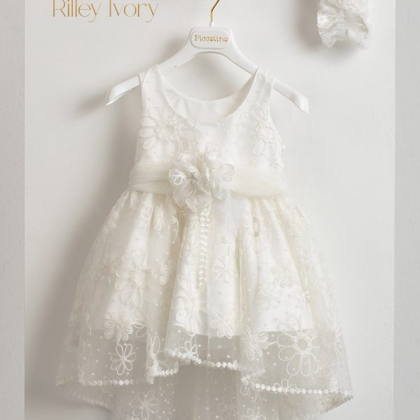 Βαπτιστικό φόρεμα Piccolino Rilley Ivory