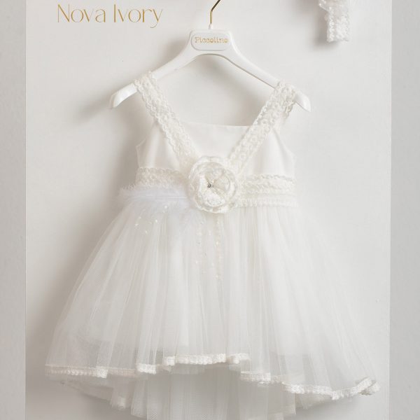 Βαπτιστικό φόρεμα Piccolino Nova ivory