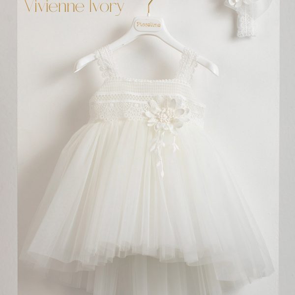Βαπτιστικό φόρεμα Piccolino Vivienne Ivory